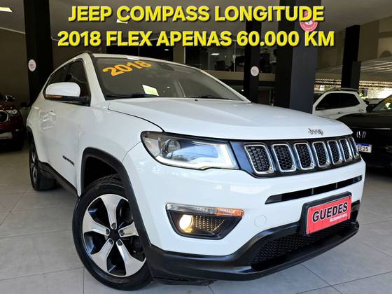 JEEP COMPASS 2.0 16V FLEX LONGITUDE AUTOMÁTICO JEEP COMPASS 2.0 16V FLEX LONGITUDE AUTOMÁTICO